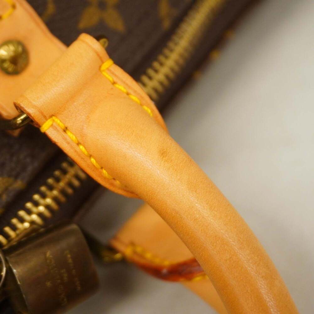 LOUIS VUITTON Brown Monogram Keepall 55 Boston Bag - Picture 10 of 13